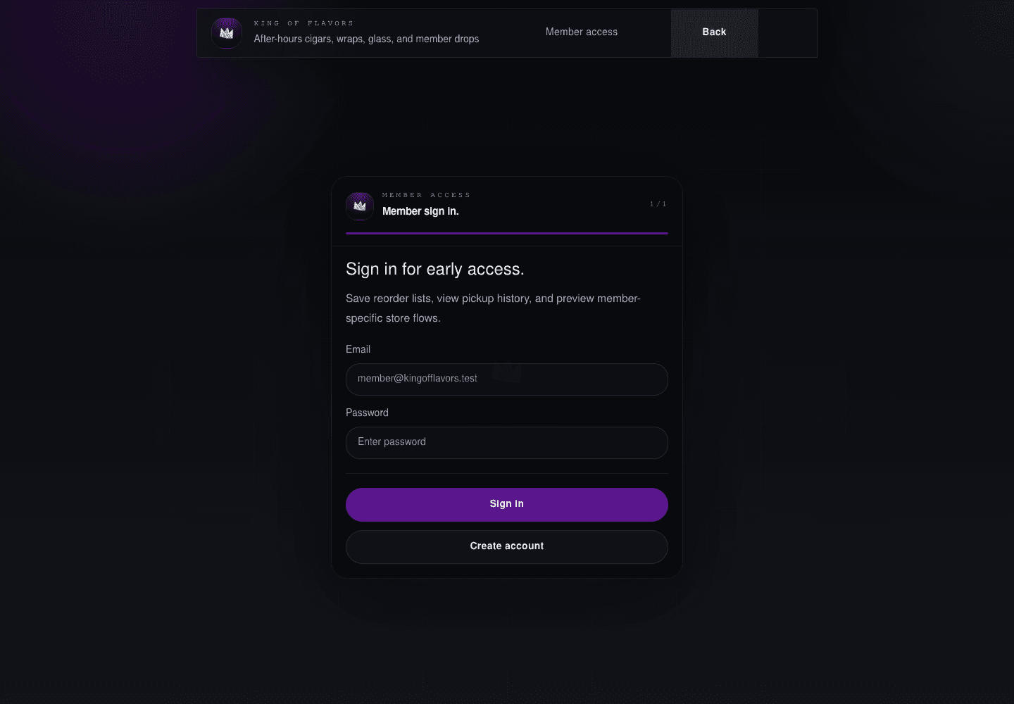 Maintenance to login end