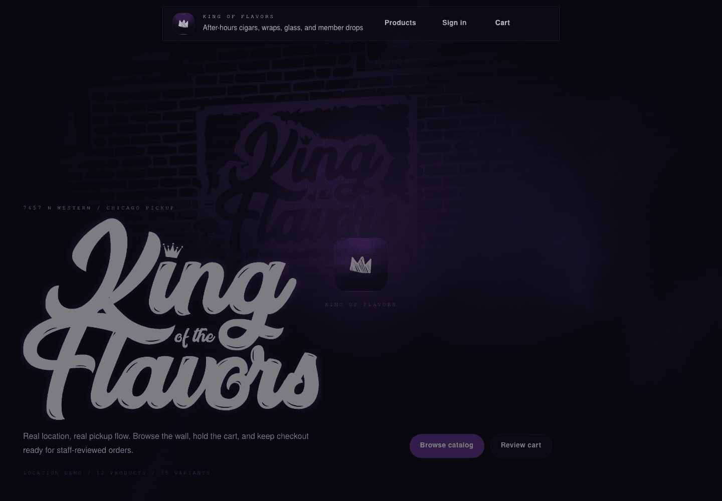 Desktop storefront capture